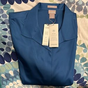 Chicos button down no iron shirt